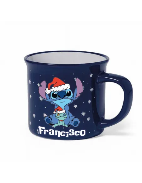 Caneca de cerâmica Natal Stitch | Natal