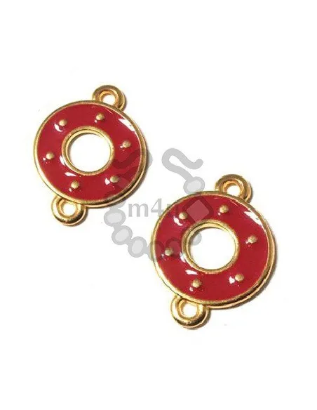Conector Zamak Circulo c/ Esmalte 22mm | Início