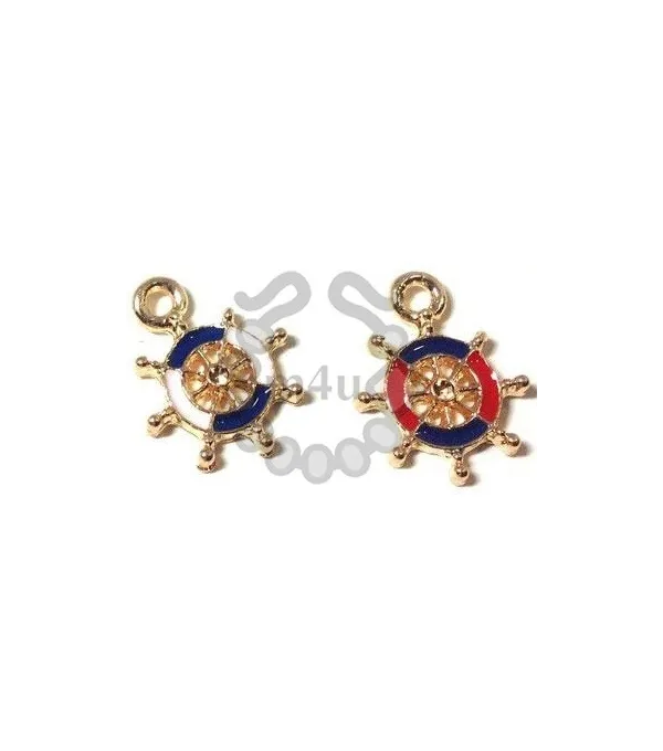 Pendente Zamak e Esmalte Leme 18mm | Início