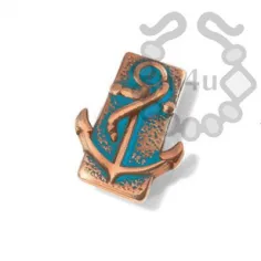 Passador Âncora Zamak p/ plano 5mm - Cobre/Patina | Início