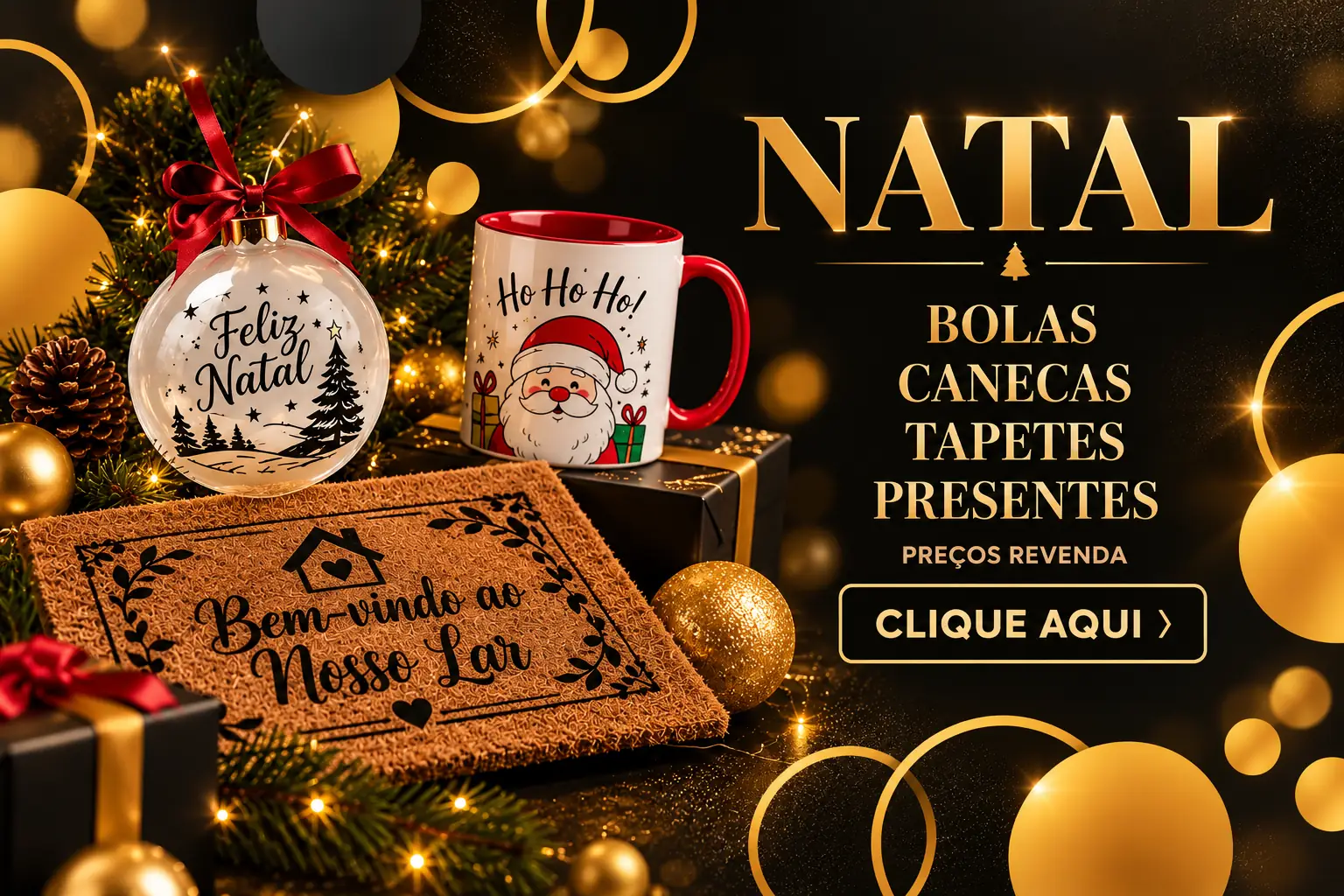 Artigos de Natal para revenda e personalização | Market4U